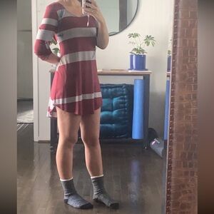 Striped t shirt dress